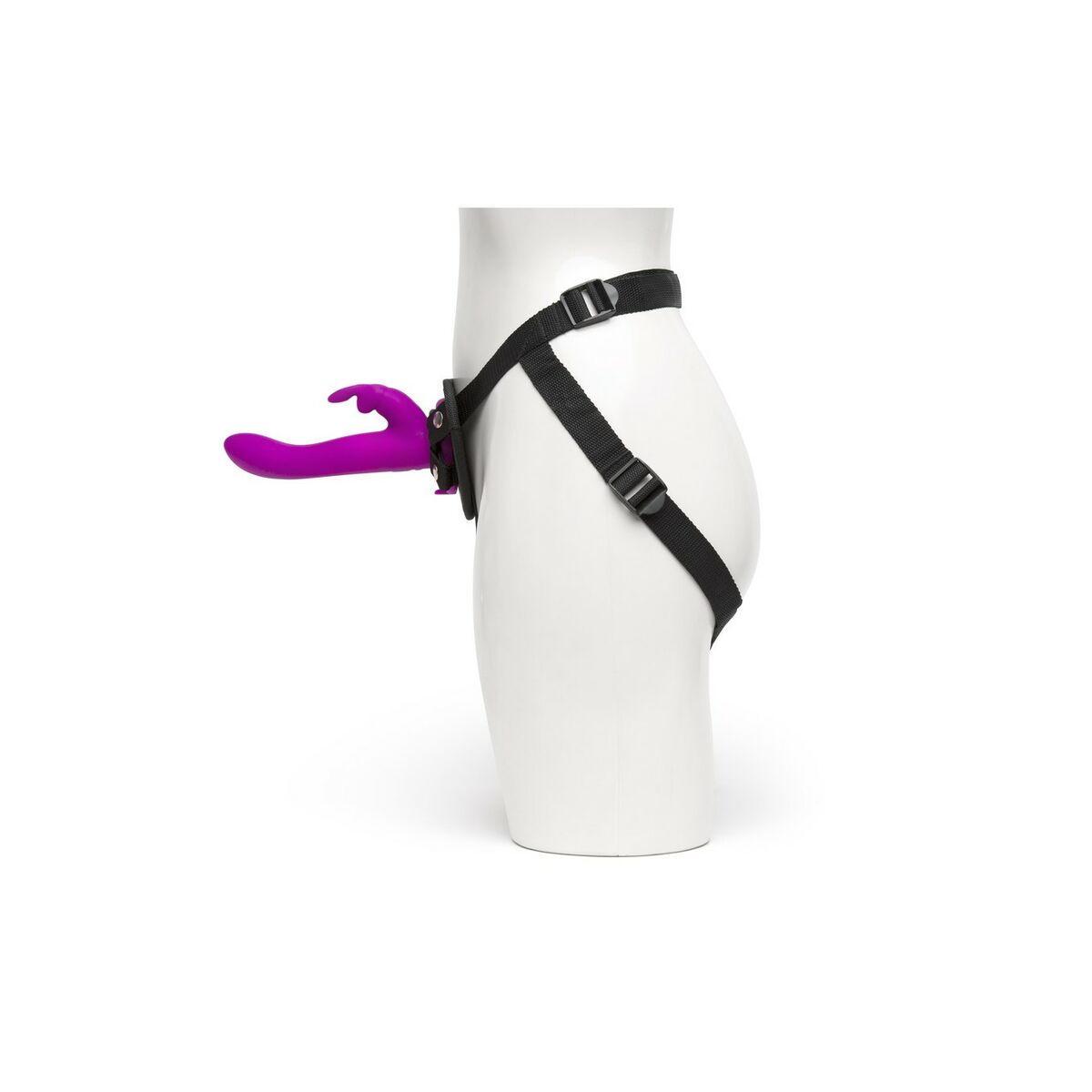 Strap-On Dildo Happy Rabbit Strap-On Harness Set Purple 12,7 cm